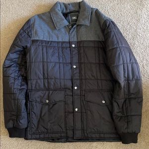 Obey XXL jacket with wool collar
